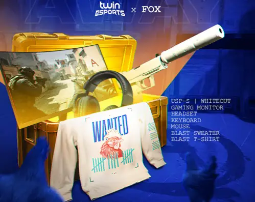 Win TWIN Esports x FOX Giveaway