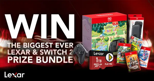 Win The Biggest Ever Lexar® Gaming Switch 2 Bundle!