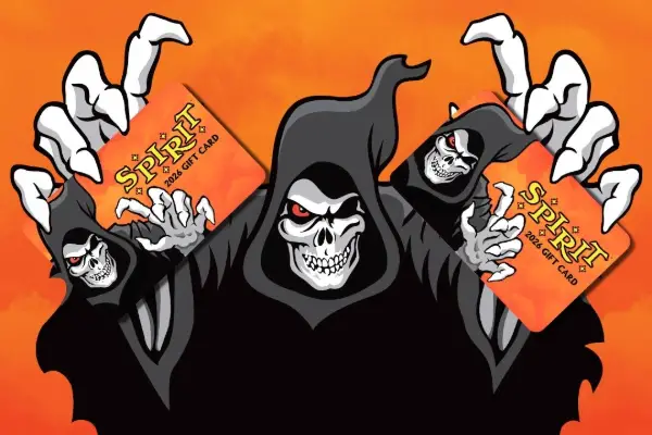 Win Spirit Halloween: $31K Gift Card Sweepstakes