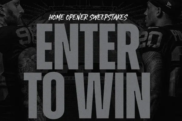 Win Raiders Home Opener Ticket Sweepstakes