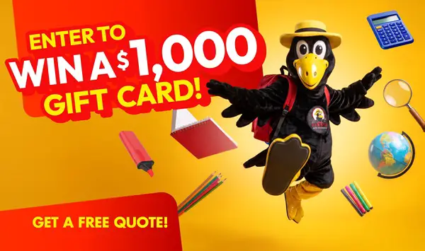 Win Fiesta Auto Insurance Back to School $1,000 Gift Card Giveaway