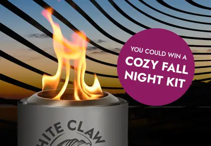 Win The WHITE CLAW® Wednesday Shore Club Fall Merch Sweepstakes