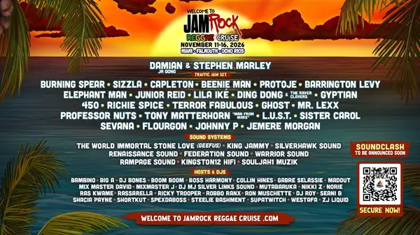 Win Jamrock Reggae Cruise SiriusXM Sweepstakes