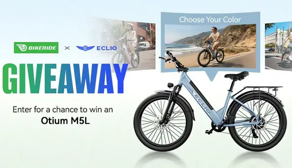 Win Bike Ride ECLIO Giveaway