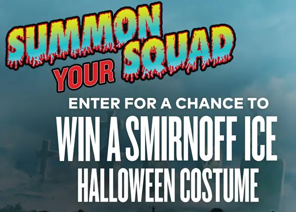The Smirnoff Ice Halloween Instant Win Sweepstakes