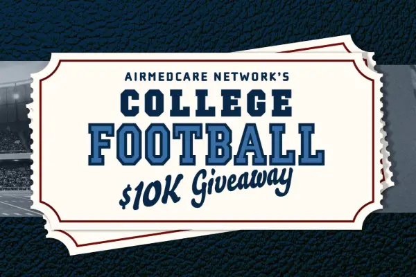 Win AirMedCare Network’s College Football Giveaway