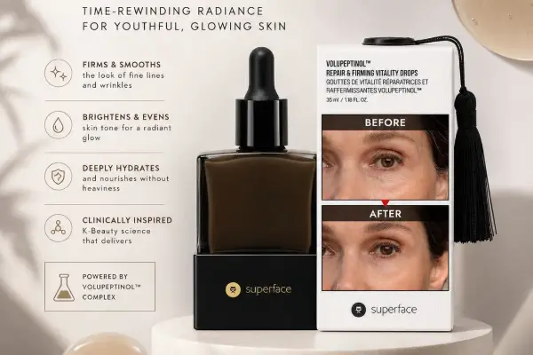 Win Superface Volupeptinol™ Radiance Facial Serum Giveaway