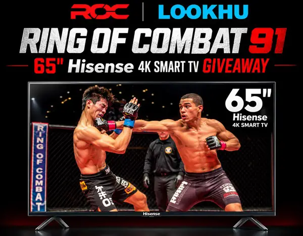 Win RING OF COMBAT 91 — 65