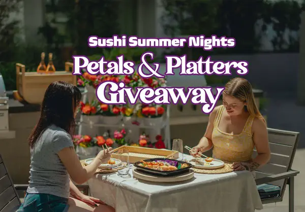 Win Sushi Summer Nights Petals & Platters Giveaway