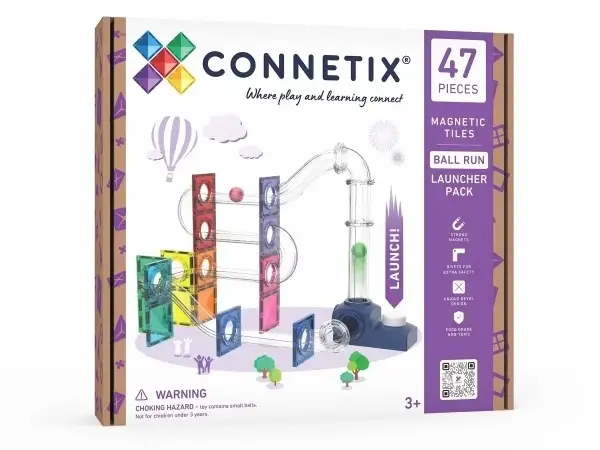 Win CONNETIX Magnetic Tiles Ball Run Launcher Pack Giveaway