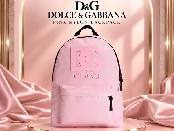 Win A Dolce & Gabbana Pink DG Backpack Giveaway