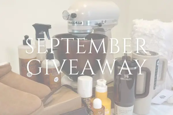 Win The Gather Co: September Giveaway