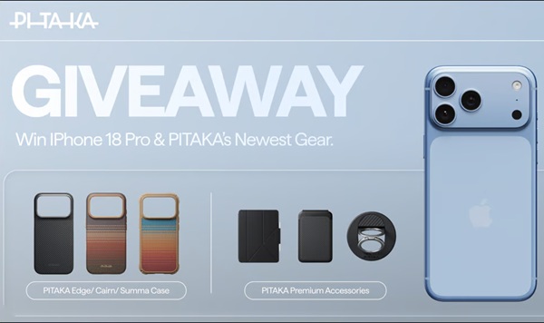Win Apple iPhone 18 Pro and PITAKA Phone Accessories Giveaway