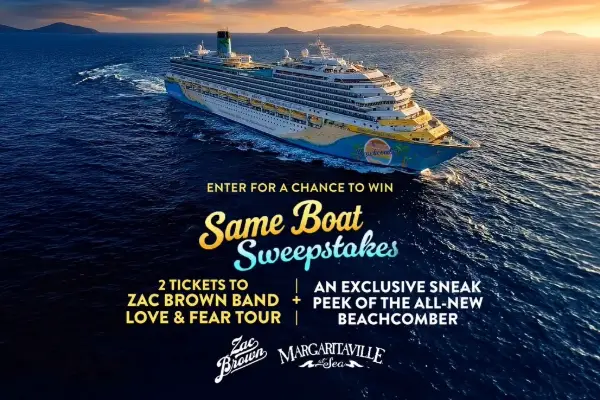 Win Margaritaville at Sea + Zac Brown Band Contest