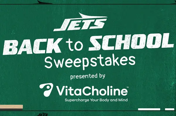 Win The NY Jets Back To School Sweepstakes