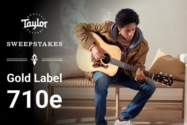 Win Taylor Guitars Sweepstakes