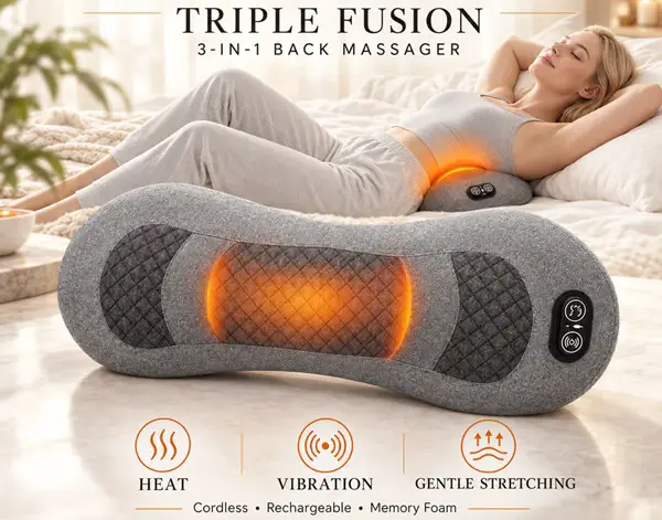 Win Triple Fusion 3-in-1 Back Massager Giveaway
