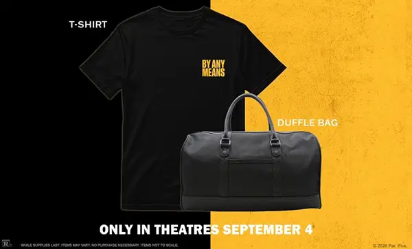 Win Picture Show Entertainment By Any Means Prize Pack Giveaway