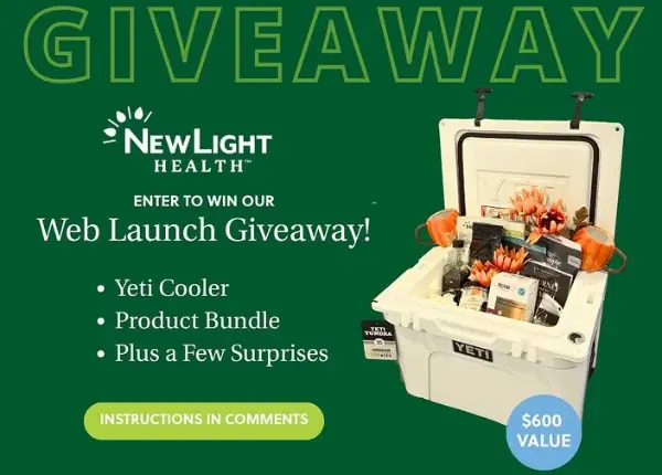 Win NewLight Health Web Launch Giveaway