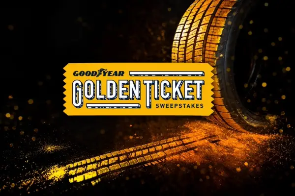 Win The Goodyear Golden Ticket Sweepstakes