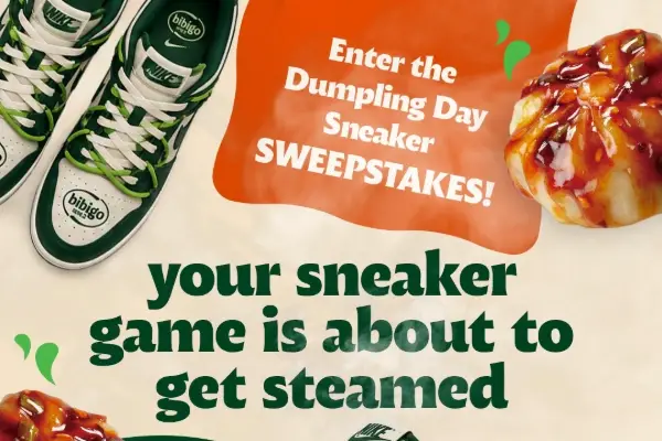 Win Bibigo Dumpling Day Sneaker Sweepstakes
