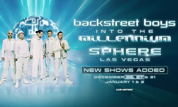 Win a $4,200 Backstreet Boys NYE Trip to Sphere Las Vegas