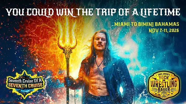 Chris Jericho’s Rock N’ Wrestling Rager at Sea Contest: Win a $4,360 Cruise for Two