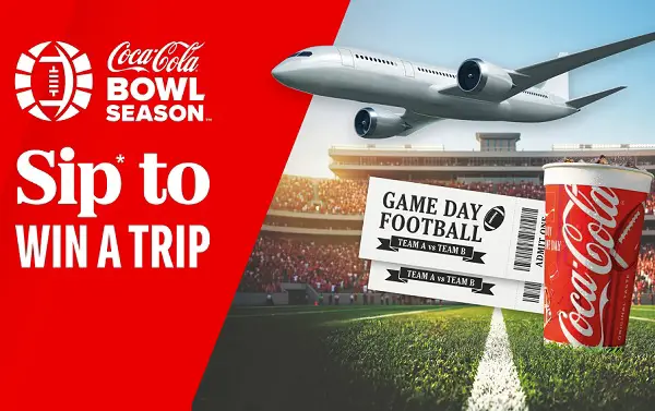 Coca-Cola Football Ultimate Fan Sweepstakes: Win a College Football Bowl Trip [101 Winners]