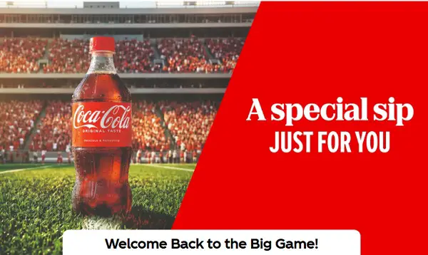 Coca-Cola Friday for the Win Kickoff Instant Win Game – Win Free Coca-Cola [50,000 Winners]