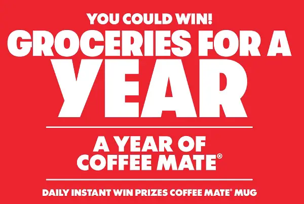 Coffee mate Year of Flavor Program – Win $21,000 Cash & a Year of Coffee mate Creamer