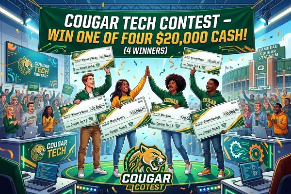 Cougar Tech Contest – Win One of Four $20,000 Cash! (4 Winners)