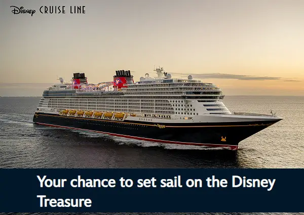 Disney+ Perks: Treasured Moments at Sea Sweepstakes - Win a $20,874 Disney Cruise Vacation