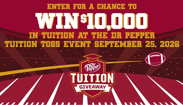 Dr Pepper University of Alabama at Birmingham Tuition Toss Contest – Win a $10,000 Tuition Award