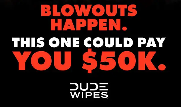 Win $50,000 Cash and Cleveland Browns Game Tickets from DUDE Wipes