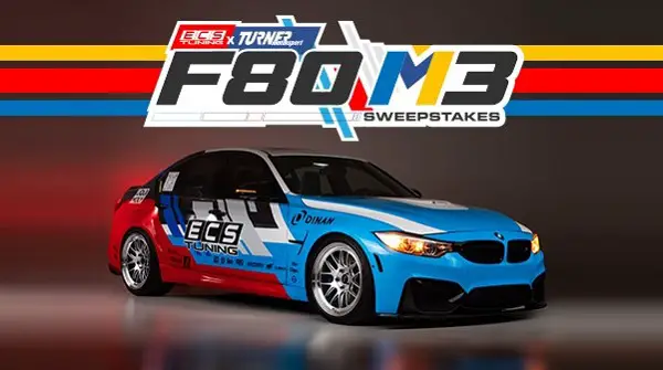 ECS Tuning 2017 BMW F80 M3 Sweepstakes – Win a BMW M3 + $10,000 Cash
