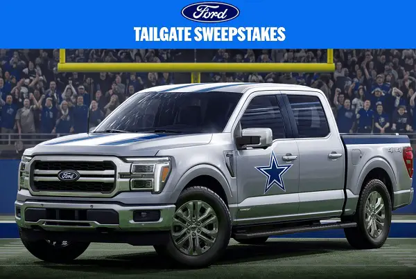 Ford Tailgate Sweepstakes – Win a 2026 Ford F-150 Lariat PowerBoost Hybrid