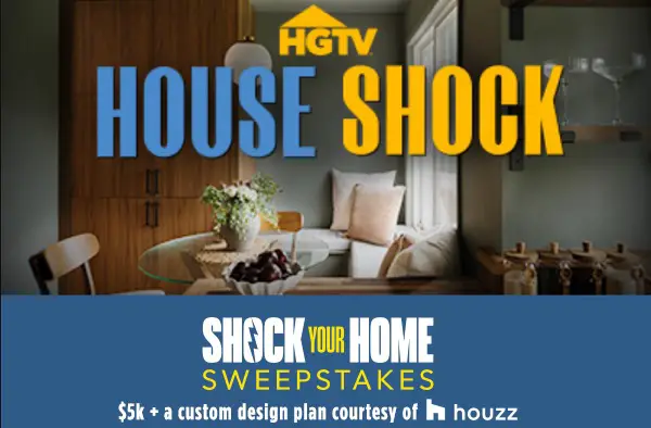 HGTV Shock Your Home Giveaway 2026 – Win $5,000 + a Custom Room Design Plan
