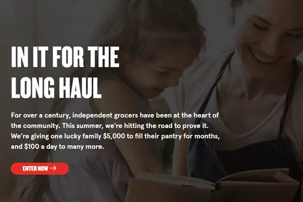 IGA Long Haul 100th Anniversary Grocery Giveaway – Win $5,000 Cash