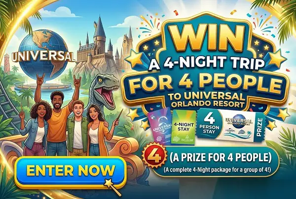 ION Ultimate Game Changer Sweepstakes – Win a $4,875 Universal Orlando Trip for 4