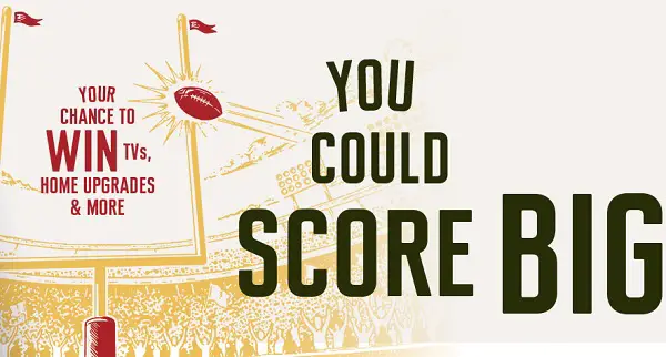 Jim Beam Hit The Beam Sweepstakes – Win an 85-Inch TV, LoveSac Gift Card & Football Prizes