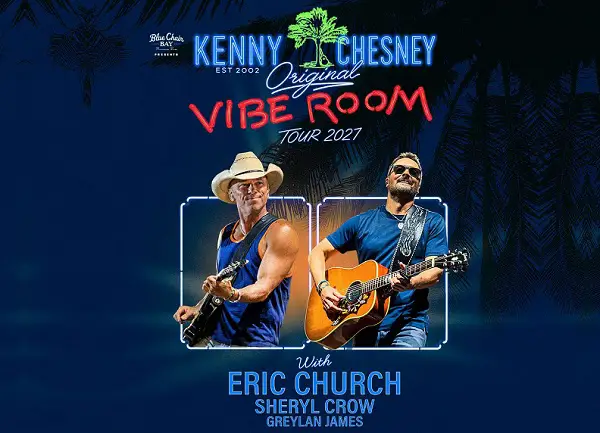 Kenny Chesney 2027 Sweepstakes: Win a $3,500 Nashville Concert Trip for Two