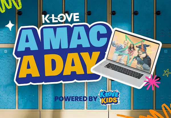 Win a $1,344 MacBook Air + K-LOVE Laptop Skin! (10 Winners)