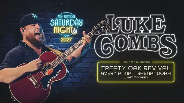 Luke Combs 2027 SiriusXM Sweepstakes: Win a Dallas Concert Trip for Two