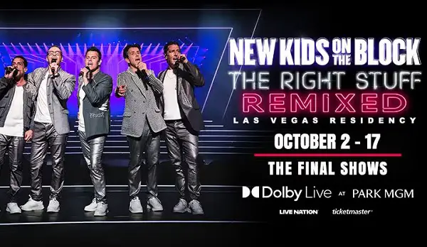 SiriusXM New Kids on the Block The Right Stuff Remixed Sweepstakes – Win a $3,500 Las Vegas Trip