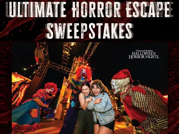 The Peacock’s Ultimate Horror Escape Sweepstakes – Win a Universal Halloween Horror Nights Trip