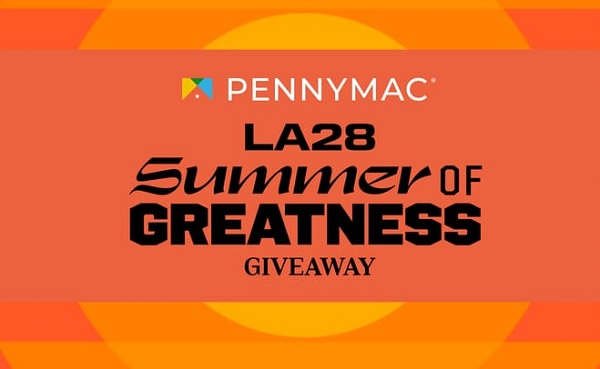 Pennymac LA28 Summer of Greatness Giveaway – Win a $10,600 LA Trip [112 Winners]