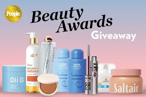 PEOPLE App Beauty Awards Sweepstakes – Win $561 in Award-Winning Beauty Products