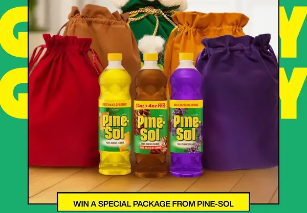 Pine-Sol Clean Sweep Promotion – Win Cleaning Prize Packs [208 Winners]