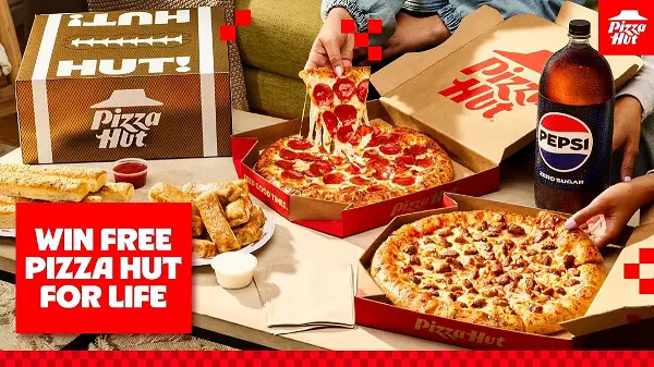 Pizza Hut Feeds QB Sweepstakes: Win 1 Million Hut Rewards Points! (3 Winners)