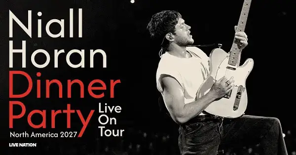 SiriusXM Niall Horan Dinner Party Live on Tour Sweepstakes – Win a $3,500 Los Angeles Trip